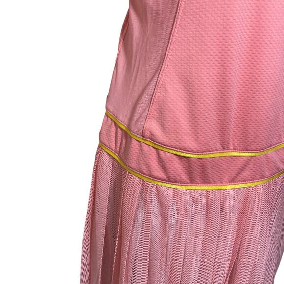 Nike Maria Sharpova Pink Tennis Dress Ballerina Coral Sphere Size Medium NWT - Picture 13 of 16